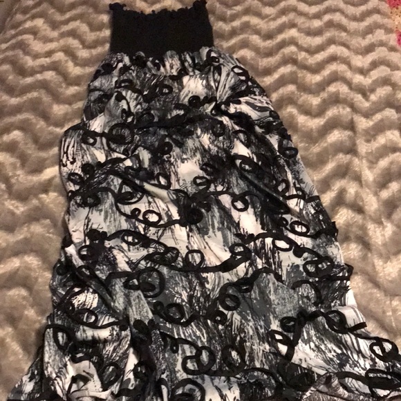 Strapless Maxi Dress - Picture 1 of 3